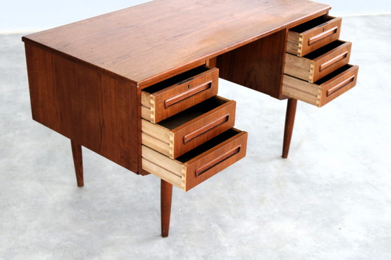 Image 1 of vintage Svenstrup teak desk