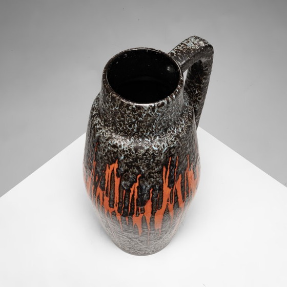 Grote keramische kan ‘Fat Lava’ van Scheurich, Duitsland, jaren 70. – Vazen, Ceramic (photo 6 of 8)