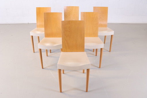 6 sedie da pranzo Kartell Miss Trip Spark