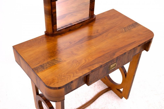 Image 1 of Art Deco kaptafel, Polen, circa 1930.