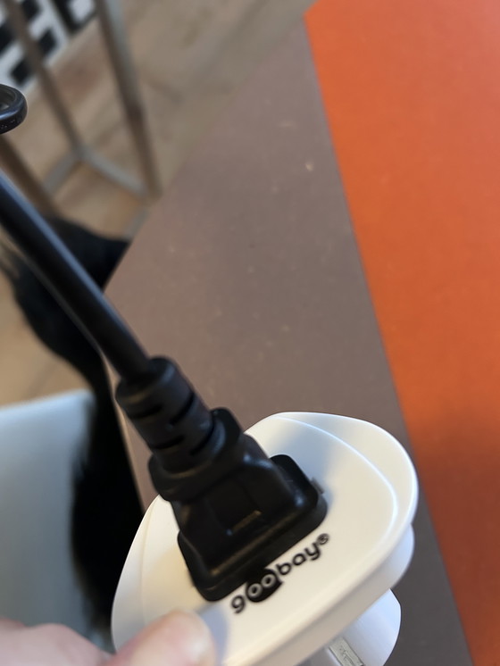 Image 1 of Lámpara de mármol - Hollywood Regency