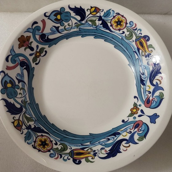 Image 1 of 5 assiettes creuses Izmir de Villeroy et Boch, 1973