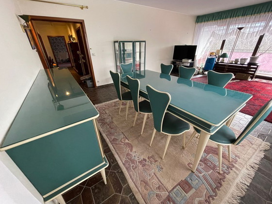 Image 1 of Set da pranzo italiano completo di metà secolo di Umberto Mascagni - anni '50-'60