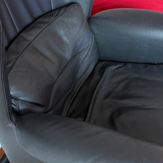 De Sede DS-23 Wingback Armchair Pair (Two Armchairs) – Leather (photo 5 of 9)