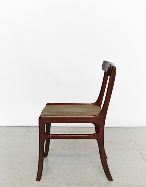 Mid-Century Mahogany Rungstedlund Chair for Poul Jeppesens