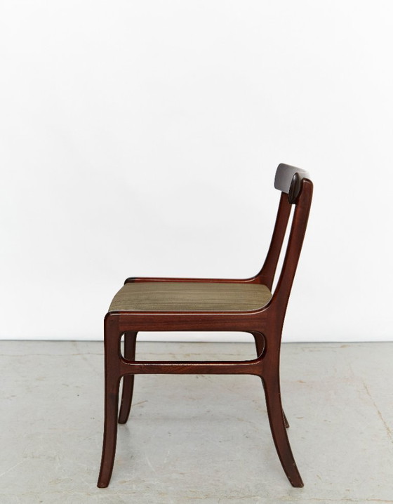 Image 1 of Mid Century Mahagoni Rungstedlund Stuhl für Poul Jeppesens