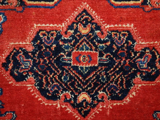 Image 1 of Par de alfombras persas antiguas Senneh hechas a mano, 52 cm x 80 cm (1,7' x 2,6'), década de 1900 - 1C359