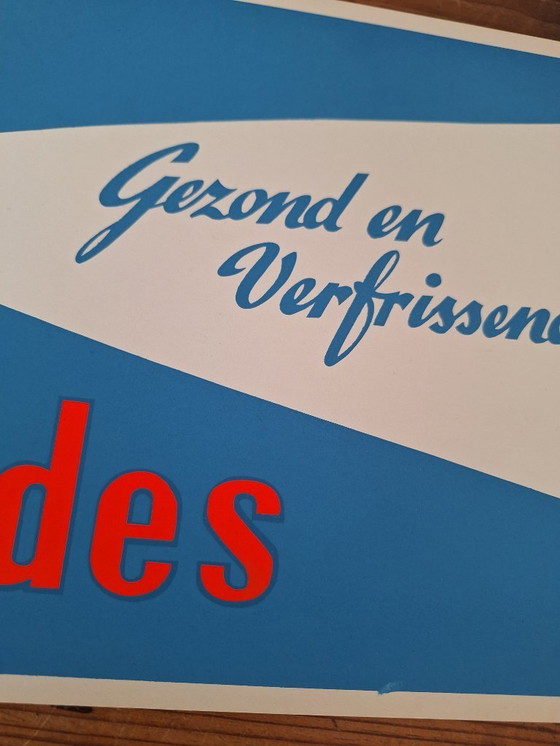 Image 1 of Affiche publicitaire originale imprimée en sérigraphie Fence