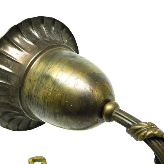 Jugendstil-Wandlampe, Deutschland, 1900er Jahre – Wandleuchten, Brass (photo 9 of 10)