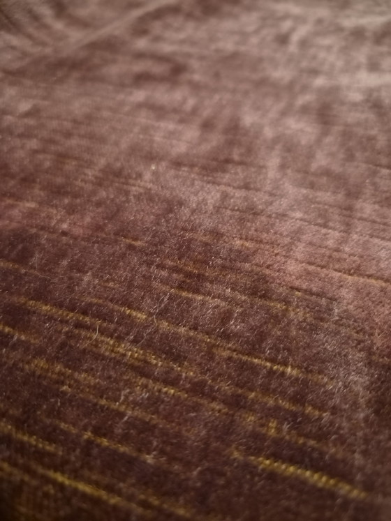 Image 1 of 4 meters! Deadstock" Vintage Leo Schellens Trijp, Utrecht velvet, 1950s / 60s, Reeuwijk Rotterdam
