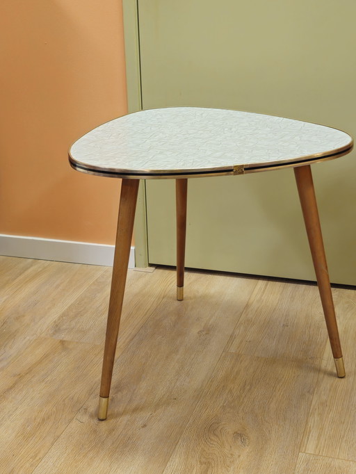 Vintage Formica Coffee Table Side Table Plant Table