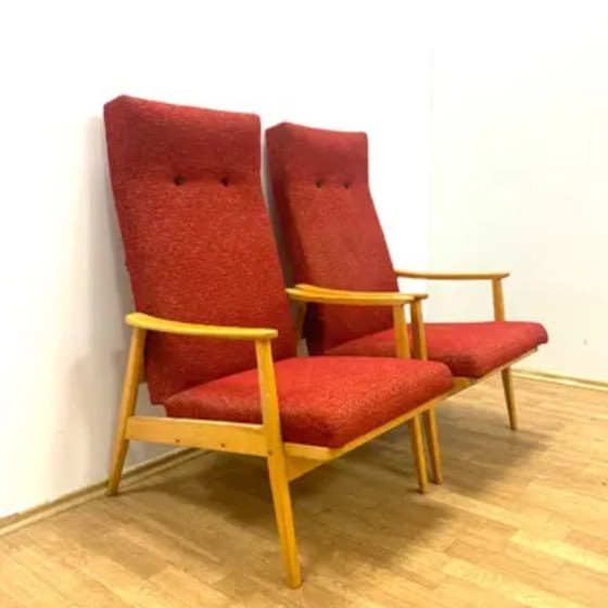 Image 1 of Retro fauteuils, TON, Tsjecho-Slowakije, jaren 60
