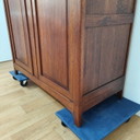 Antique Vintage wardrobe closet detachable wardrobe