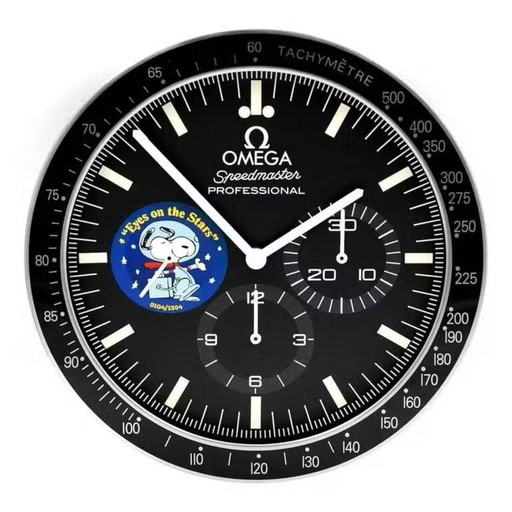 Horloge murale "MOONWATCH SNOOPY"