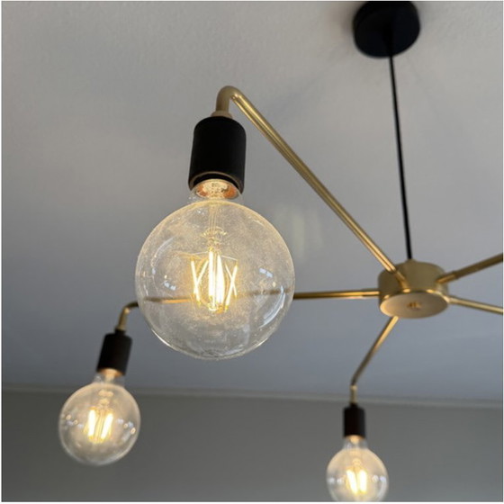 Image 1 of Lampadario in ottone Tribeca Chambers 76