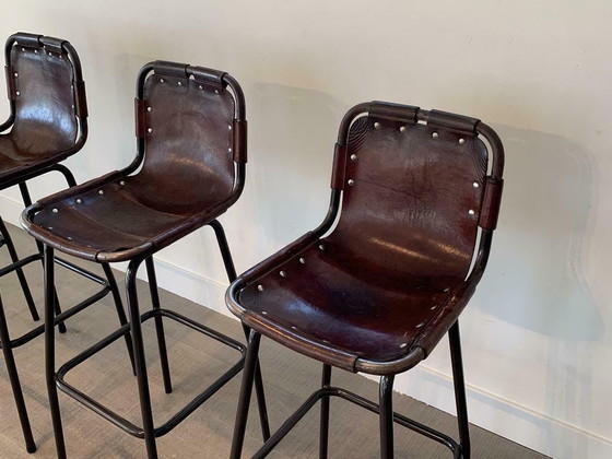Image 1 of Sgabelli da bar dal design vintage Charlotte Perriand les Arcs