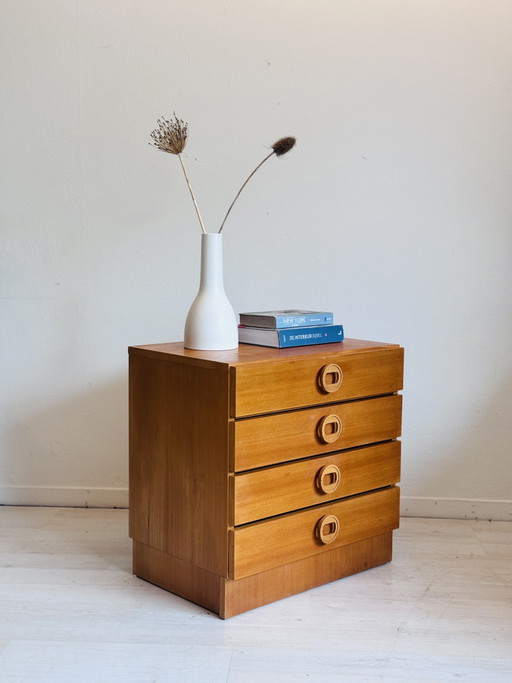 Commode vintage du milieu du siècle – ladekasten, Wood (photo 2 of 11)