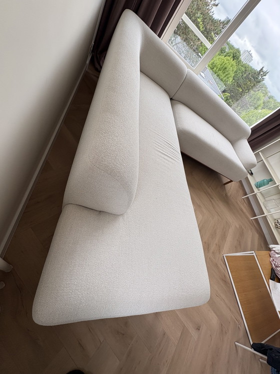 Image 1 of Bolia Caro 6-zits hoekbank - Revi Ivory, Geolied eiken - enlaces abiertos