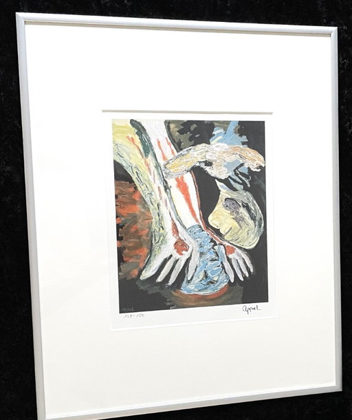 Karel Appel (1921-2006) - The Kiss – lithos zeefdrukken, Paper (photo 2 of 9)