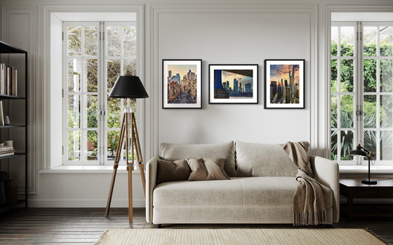 Image 1 of Soirées dans la ville I, New York - série de 3