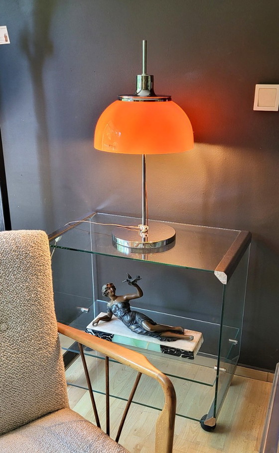 Image 1 of Large Faro table lamp for Guzzini 70s