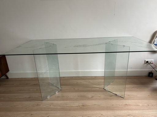 Dining Table Engraved Snake