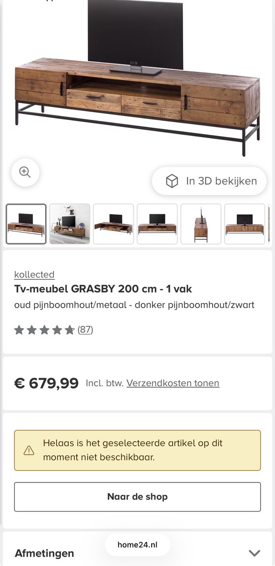 Image 1 of TV-standaard