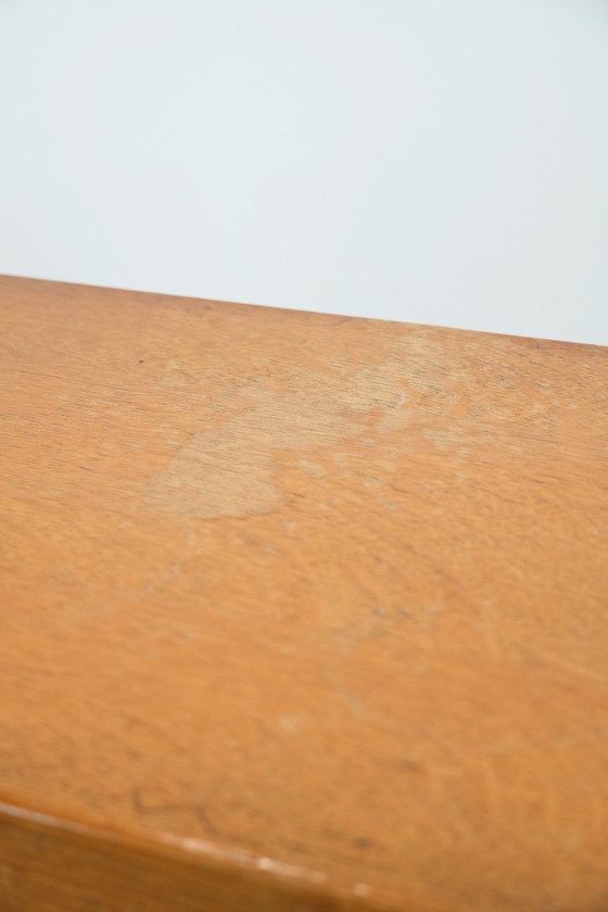 Image 1 of Antiek Art Deco kastje/boekenkastje uit begin 20e eeuw in Amsterdamse school stijl