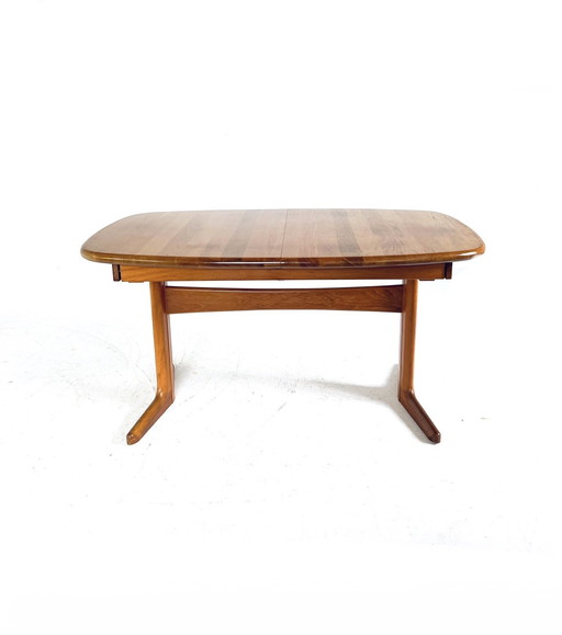 Table de salle à manger danoise extensible vintage, Skovby Møbelfabrik '70