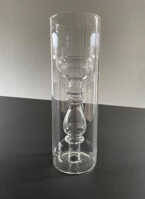 Image 1 of Set of 2 Serax "Tube" Windlights/Vases - design René Barba