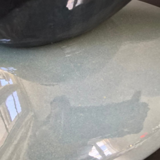 Image 1 of BELANGRIJKE VINTAGE KIEZELLAMP UIT DE JAREN 70, GEMAAKT VAN KERAMIEK DOOR FRANCOIS CHATAIN