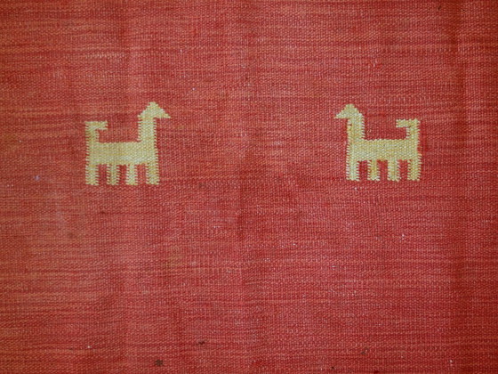 Image 1 of Kilim Gabbeh persiano vintage fatto a mano, 171 cm x 229 cm, anni '60 - 1C518