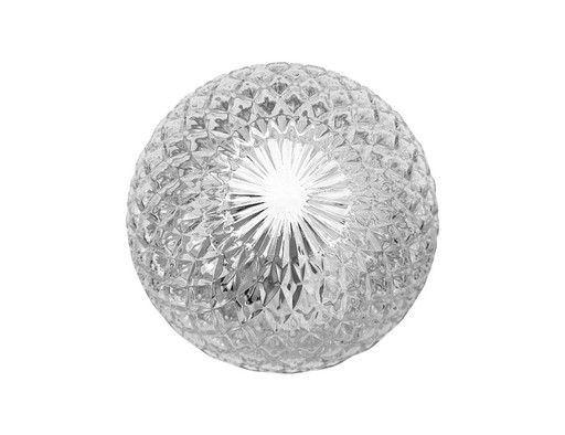 Vintage Glass Wall or Ceiling Light, 1970s