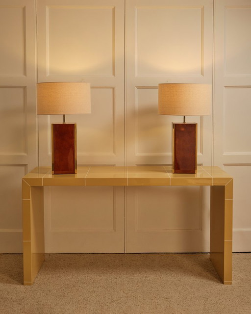 Zwei italienische Lampen – 1970er Jahre