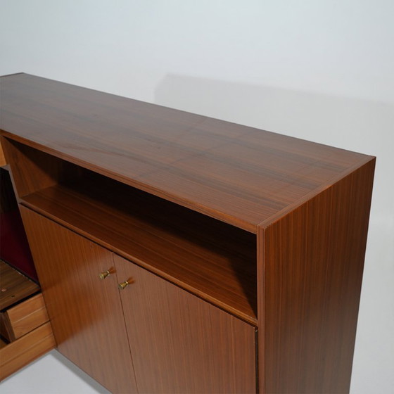 Wooden Sideboard With Integrated Bar, 1960s (photo 13 of 15)