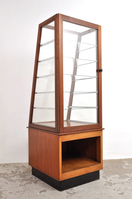 Vitrina antigua de panadería de Esmé Groningen, década de 1920. – Glass, Wood (photo 10 of 12)