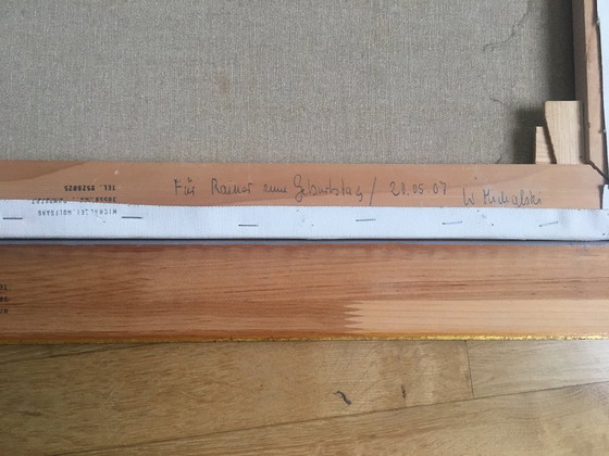 Image 1 of Riproduzione riuscita del dipinto di Renoir "Il ballo a Bougival", olio su tela