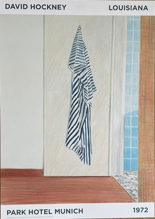 David Hockney, Park Hotel Munich,1972, Museum for Moderne Kunst