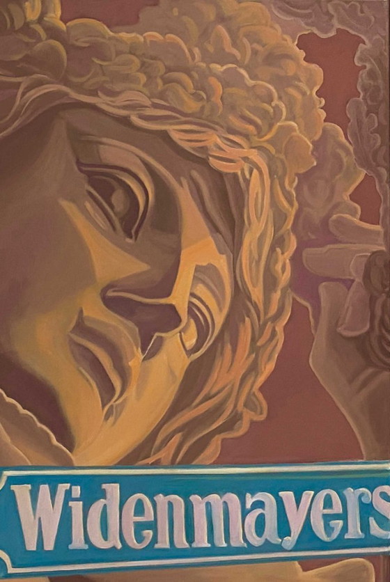 Image 1 of Minga, Öl auf Leinwand, 180x90 cm, Triptychon