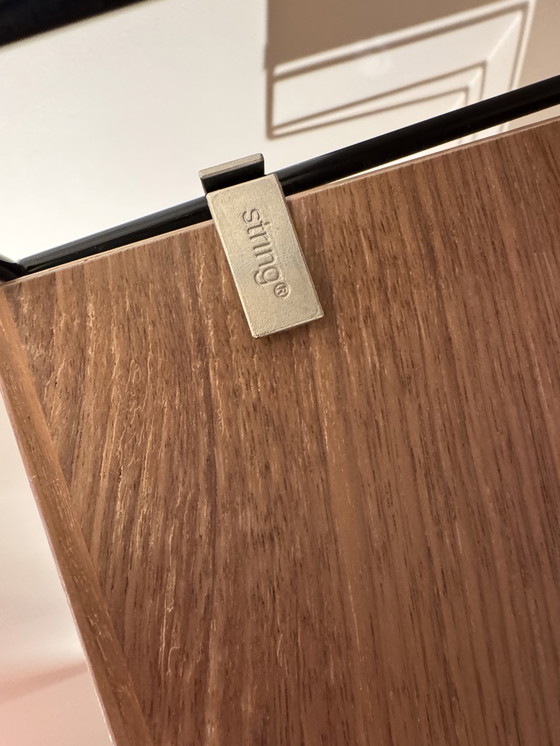 Image 1 of Armario bajo de pared String en nogal-negro