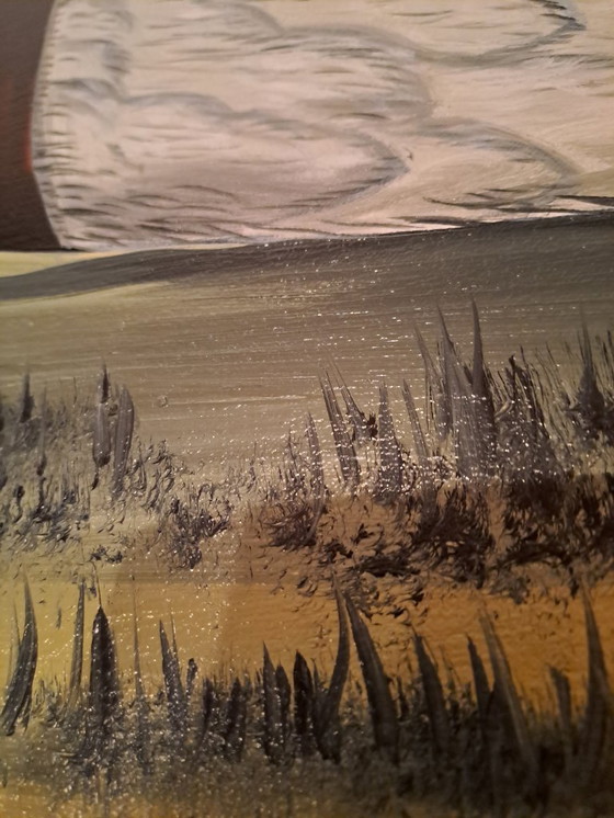 Image 1 of « Canards », huile sur toile