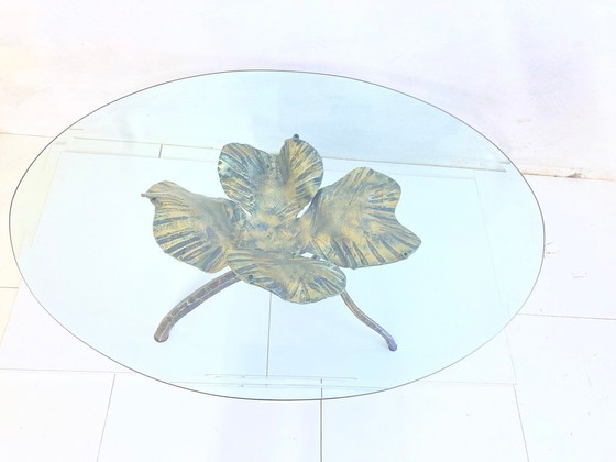 Image 1 of Hollywood Regency Coffee Table by Salvino Mardura, 1970s/80s Design, Italy