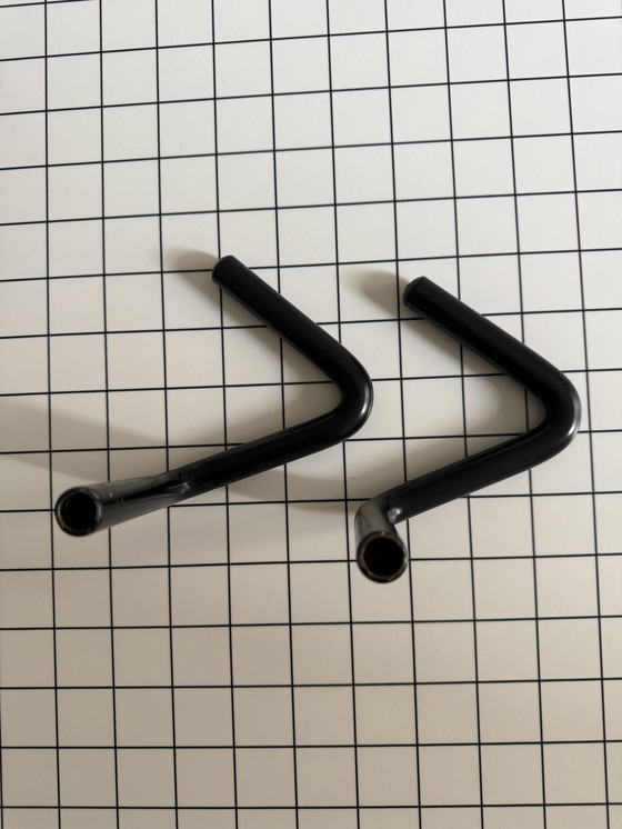 Image 1 of 1980s vintage postmodern design candlesticks