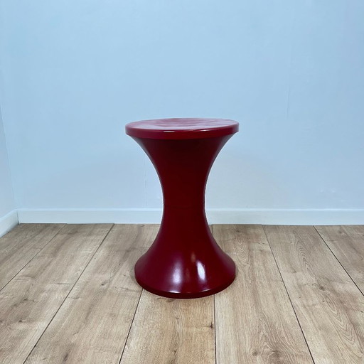 Tabouret tampon Tam-tam, coloris bordeaux