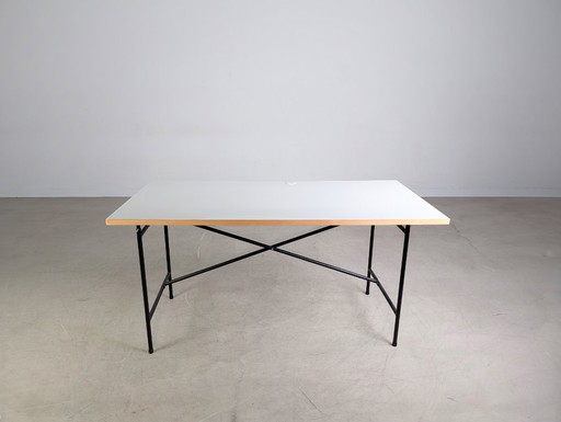 7x Original Egon Eiermann Desk Richard Lampert Metal