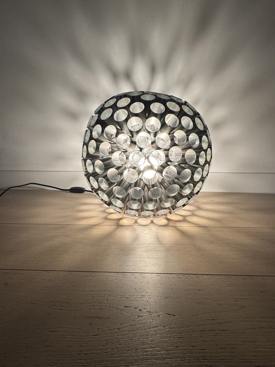 Vintage Space Age Aluminium Table Lamp or Pendant Light (photo 4 of 7)