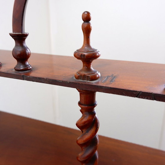 Image 1 of Antique "coil" style bookcase - Early 20th century