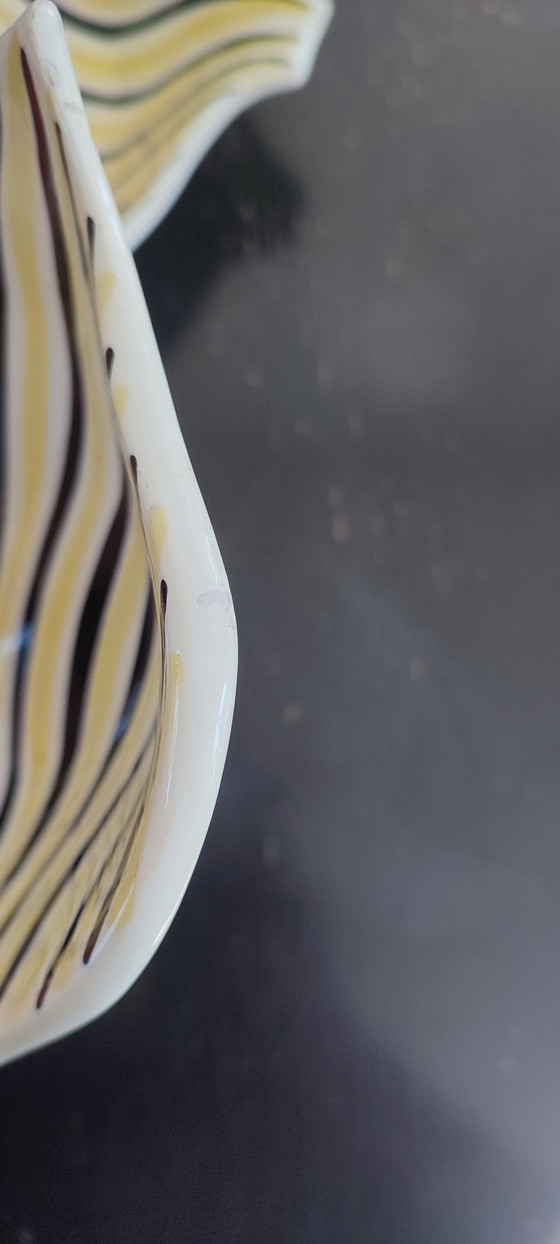 Image 1 of Grandes coupelles, vide-poches d'Alessio Tasca en céramique italienne 60-70