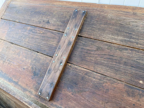 Image 1 of Alte Maie aus massiver Eiche 19. XIX.