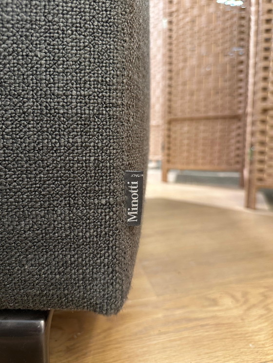 Image 1 of Minotti Divano angolare Allen + Sgabello Davis